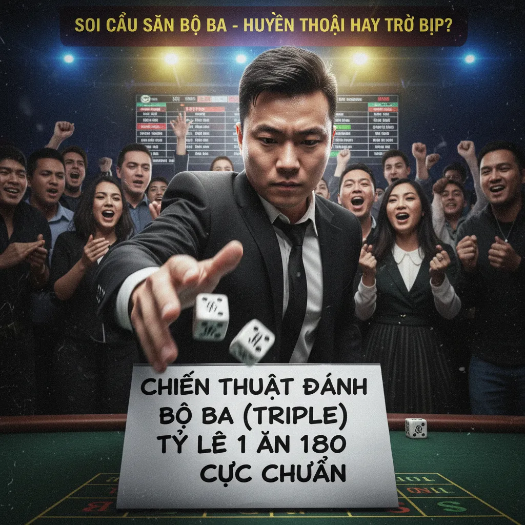 Các loại cược bộ ba cụ thể và bộ ba bất kỳ trong Sic Bo