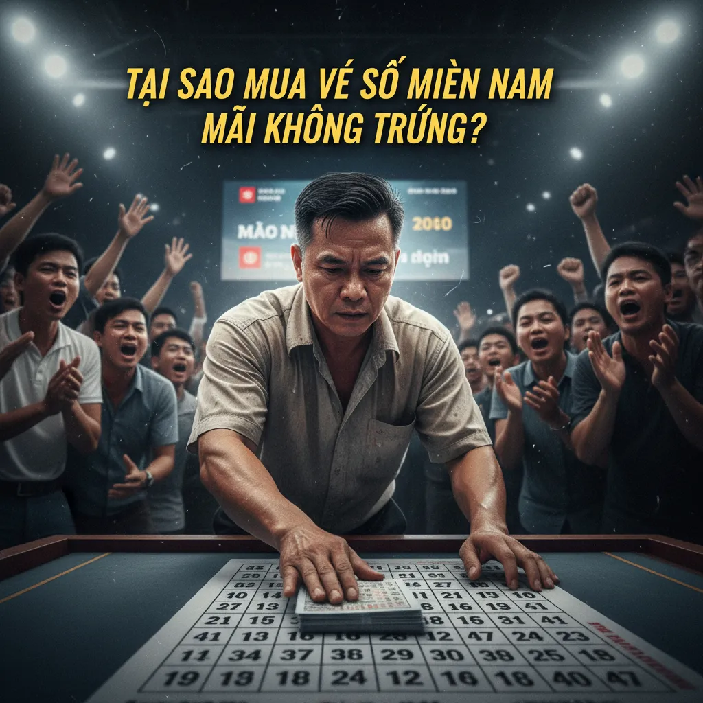 Tờ vé số miền Nam với 6 con số hy vọng