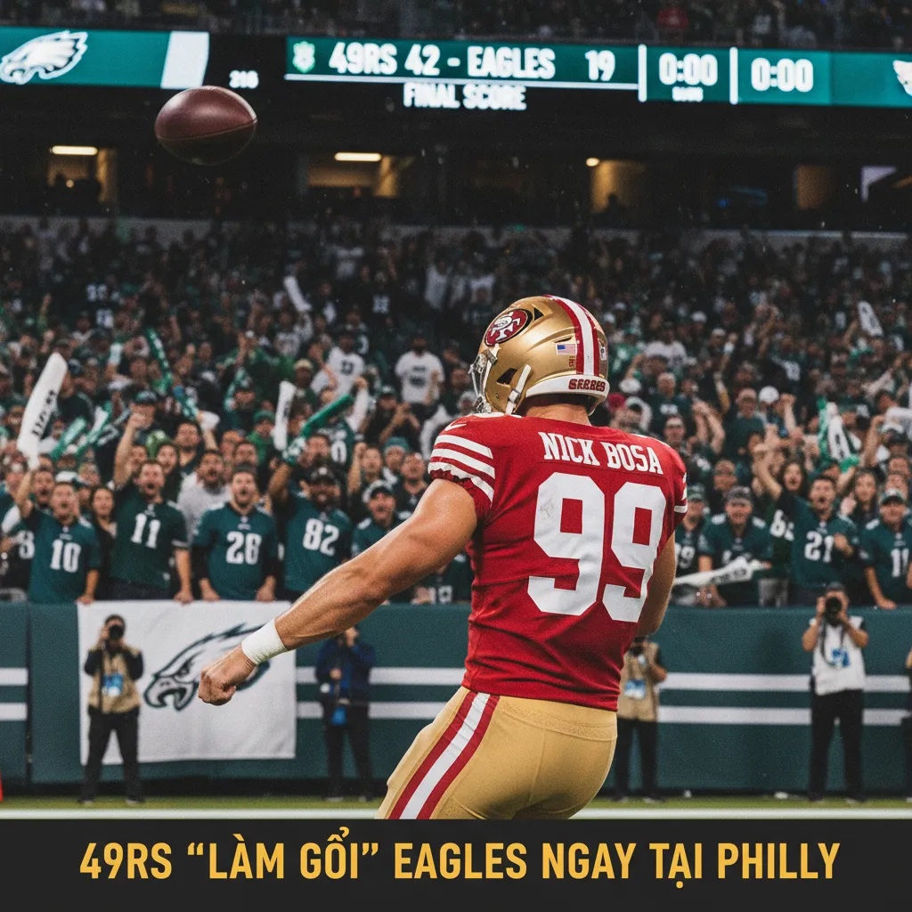 Christian McCaffrey running with the football for the 49ers